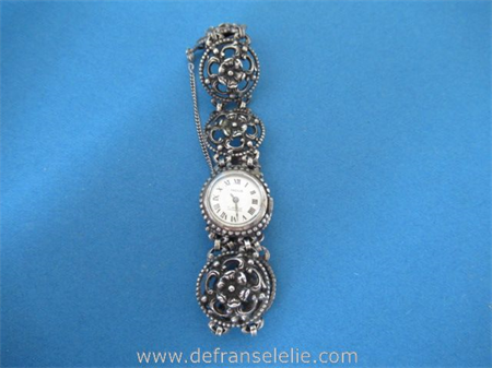 a vintage Indus silver ladies wrist watch
