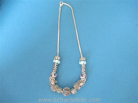 a modern Italian sterling silver necklace