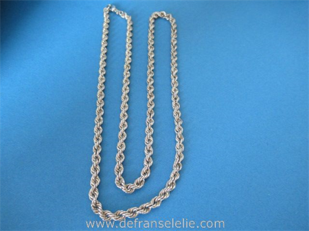 a vintage sterling silver necklace