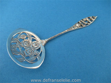 an antique Dutch silver pastry serving scoop